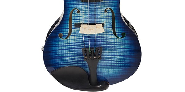 PLAYTECH ( プレイテック ) / PEV244BL エレクトリックバイオリン ブルー 4/4画像7