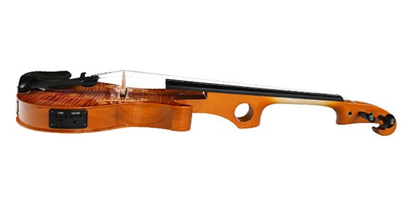 PLAYTECH / PE244BR Electric Violin Brown 4/4画像4