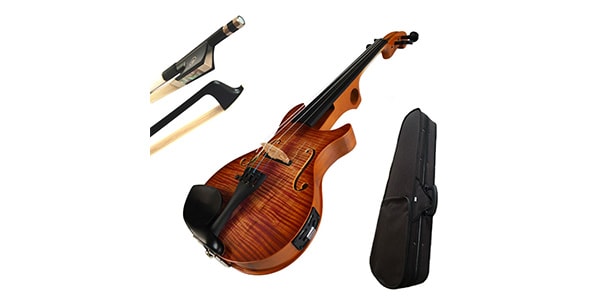 PLAYTECH / PE244BR Electric Violin Brown 4/4画像5