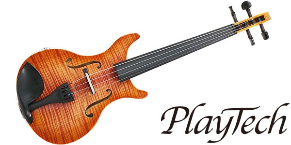 PLAYTECH / PEV244BR エレクトリックバイオリン ブラウン 4/4