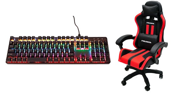 PLAYTECH ( プレイテック )  / PGC15RD+PGK100 ゲーミングセット