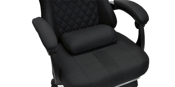 PLAYTECH / PGC25BK ゲーミングチェア ブラック画像4