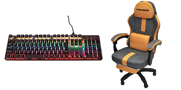 PLAYTECH / PGC25BR+PGK100 ゲーミングセット