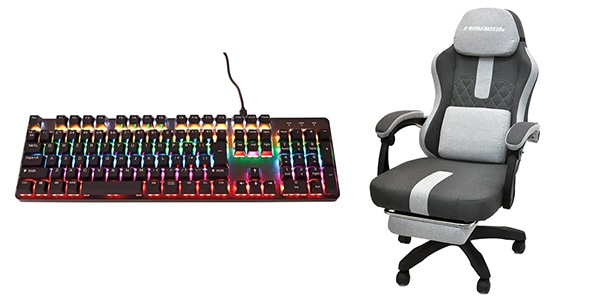 PLAYTECH / PGC25DG+PGK100 ゲーミングセット