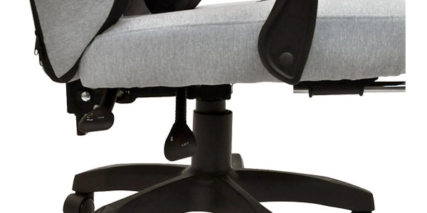 PLAYTECH / PGC25LG ゲーミングチェア ライトグレー画像5