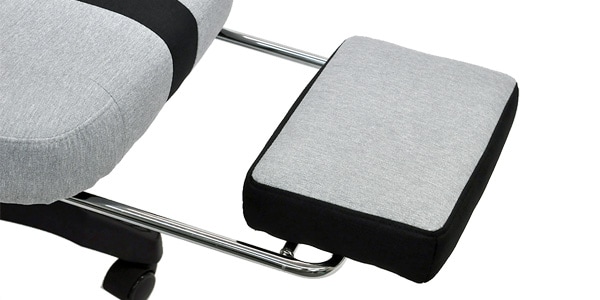 PLAYTECH / PGC25LG ゲーミングチェア ライトグレー画像6