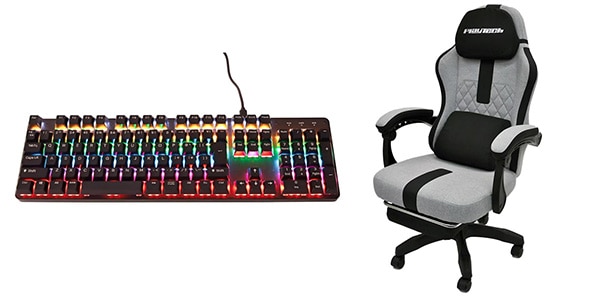 PLAYTECH / PGC25LG+PGK100 ゲーミングセット