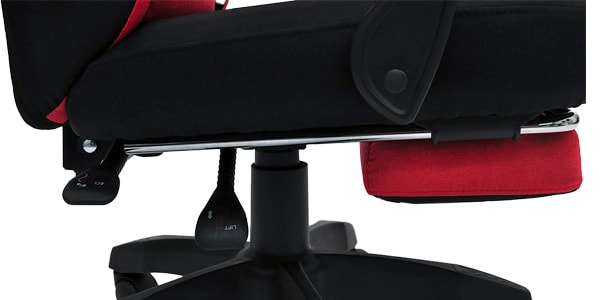 PLAYTECH / PGC25RD ゲーミングチェア レッド画像5