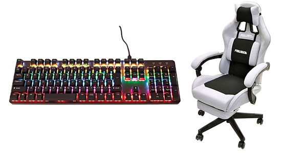 PLAYTECH ( プレイテック )  / PGC30GY+PGK100 ゲーミングセット