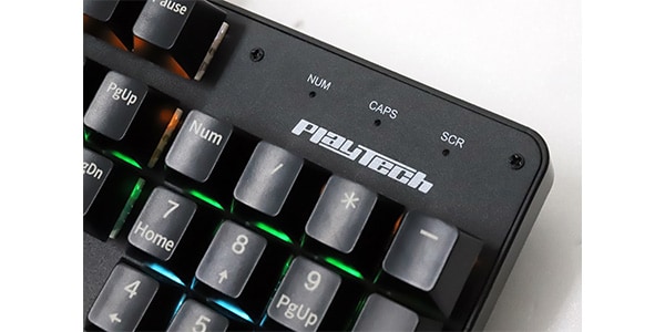 PLAYTECH ( プレイテック )  / PGK100 ゲーミングキーボード メカニカル式 赤軸画像5