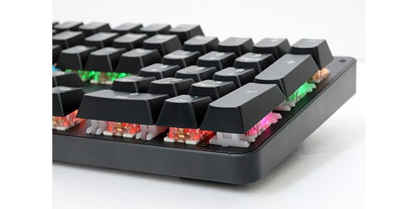 PLAYTECH ( プレイテック )  / PGK100 ゲーミングキーボード メカニカル式 赤軸画像7