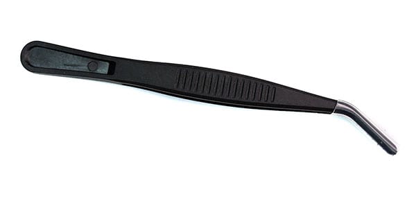 PLAYTECH / 先曲がりピンセット プラスチック製