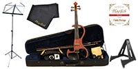 PLAYTECH / PSV100BR Electric Violin Beginner Set III Brown