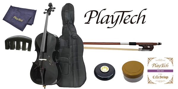 PLAYTECH ( プレイテック )  / PVC144BK チェロ ブラック 初心者セット
