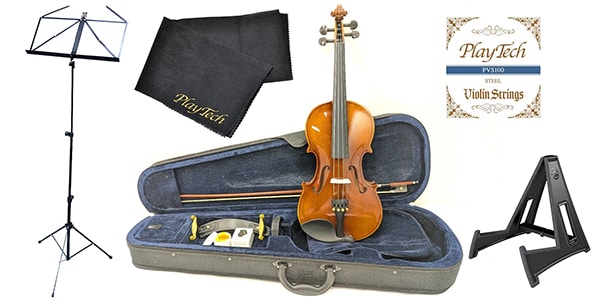 PLAYTECH ( プレイテック ) PVN144 バイオリン 4/4 初心者セット I