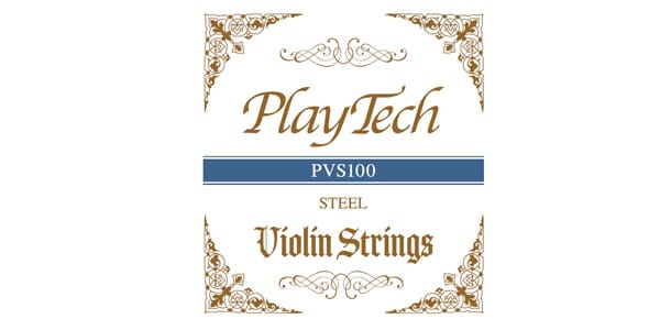 PLAYTECH/PVS100 (バイオリン弦　スチール　4/4セット)