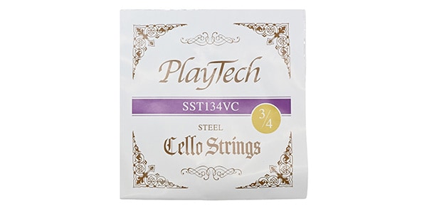 PLAYTECH ( プレイテック ) / SST134VC チェロ弦 スチール 3/4セット