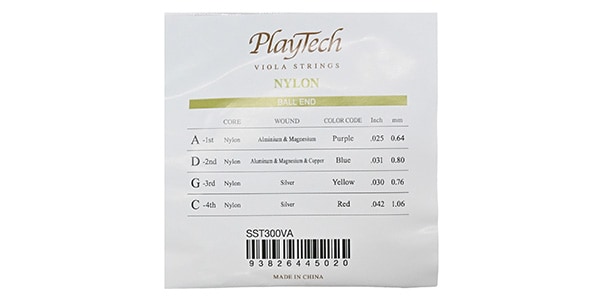 PLAYTECH ( プレイテック ) / SST300VA ビオラ弦 ナイロン セット画像2