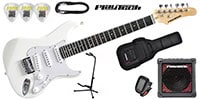 PLAYTECH / ST025 ギター入門セット White