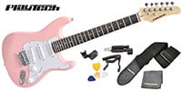 PLAYTECH / ST025 ギター入門セット Pink