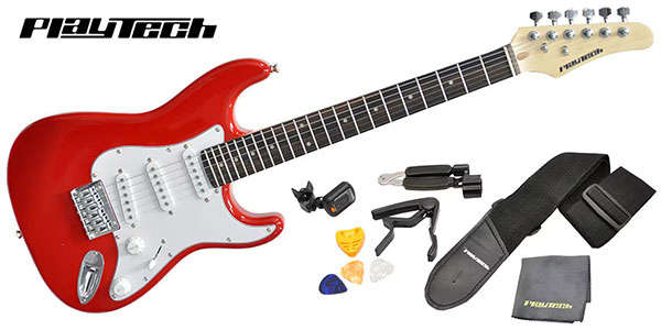 PLAYTECH ( プレイテック )  / ST025 ギター入門セット Red
