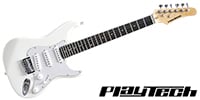 PLAYTECH ST025 WHITE　570mmスケール ミニギター