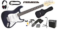PLAYTECH / ST250 Rose Dark Blue ギター入門セット 3