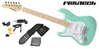 PLAYTECH / ST250LH ギター入門セット Sonic Blue Maple