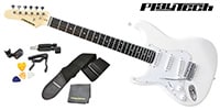 PLAYTECH / ST250LH ギター入門セット White