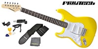 PLAYTECH / ST250LH ギター入門セット Yellow