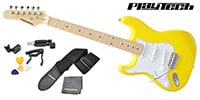 PLAYTECH / ST250LH ギター入門セット Yellow Maple