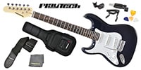 PLAYTECH / ST250LH ギター入門セット Dark Blue
