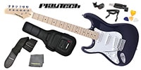 PLAYTECH / ST250LH ギター入門セット Dark Blue Maple
