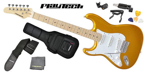 PLAYTECH ( プレイテック )  / ST250LH ギター入門セット GoldM
