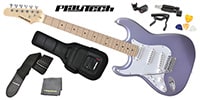 PLAYTECH / ST250LH ギター入門セット Metallic Blue Maple
