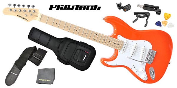 PLAYTECH ( プレイテック )  / ST250LH ギター入門セット Orange Maple