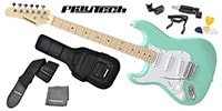 PLAYTECH / ST250LH ギター入門セット Sonic Blue Maple