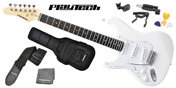 PLAYTECH ( プレイテック )  / ST250LH ギター入門セット White