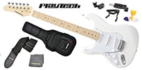 PLAYTECH / ST250LH ギター入門セット White Maple