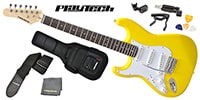 PLAYTECH / ST250LH ギター入門セット Yellow