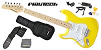 PLAYTECH / ST250LH ギター入門セット Yellow Maple