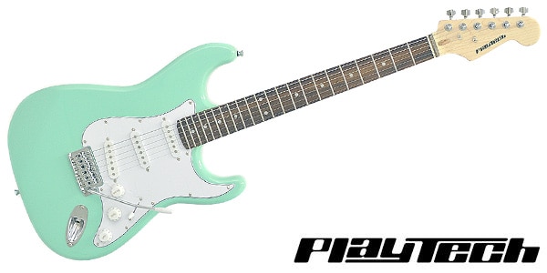 Playtech プレイテック St250 Rose Sonic Blue エレキギター ストラト 送料無料 サウンドハウス