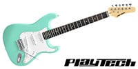 PLAYTECH ST250 Rose Sonic Blue エレキギター