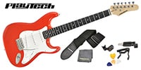 PLAYTECH / ST250 ギター入門セット Rich Red