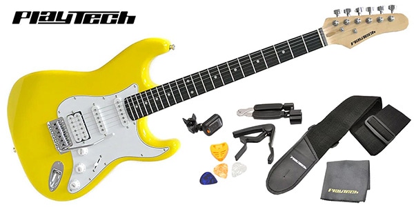 PLAYTECH ( プレイテック )  / ST250 ギター入門セット Rose Yellow