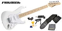 PLAYTECH / ST250 ギター入門セット Maple White