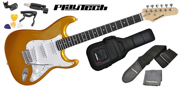 PLAYTECH / ST250 ギター入門セット Rose Gold