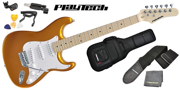 PLAYTECH ( プレイテック )  / ST250 ギター入門セット Maple Gold