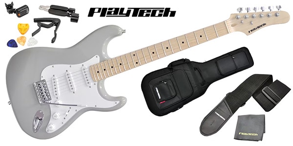 PLAYTECH / ST250 ギター入門セット Maple Grey