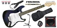 PLAYTECH ST250 ギター入門セット Rose Dark Blue